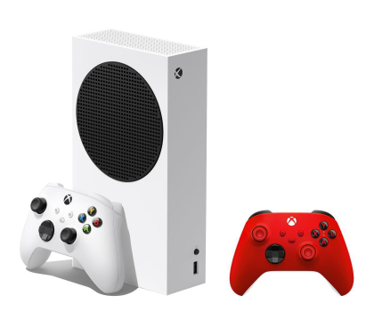 Konsola Xbox Series Microsoft Xbox Series S 512GB + Xbox Series Controller - Pulse Red